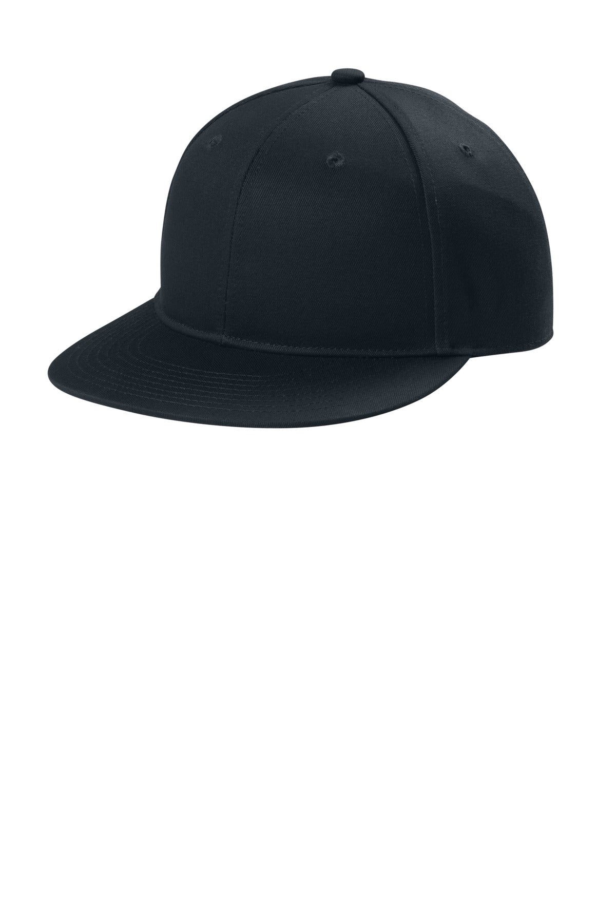 Custom Rich Navy Snapback Flat Bill Cap C406, personalized by SanCanDo Swag in Argyle, TX