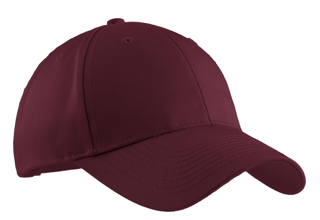 Custom Burgundy Easy Care Cap C608, personalized by SanCanDo Swag in Argyle, TX