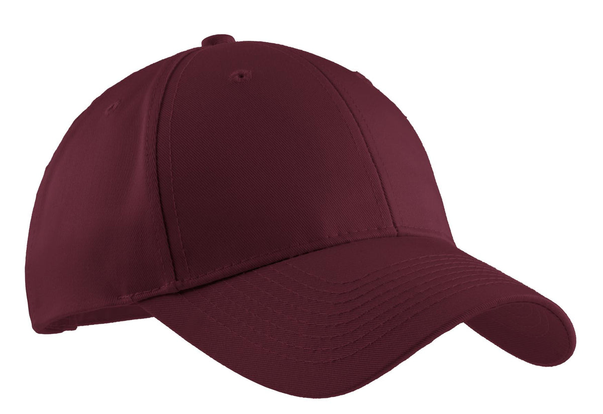 Custom Burgundy Easy Care Cap C608, personalized by SanCanDo Swag in Argyle, TX