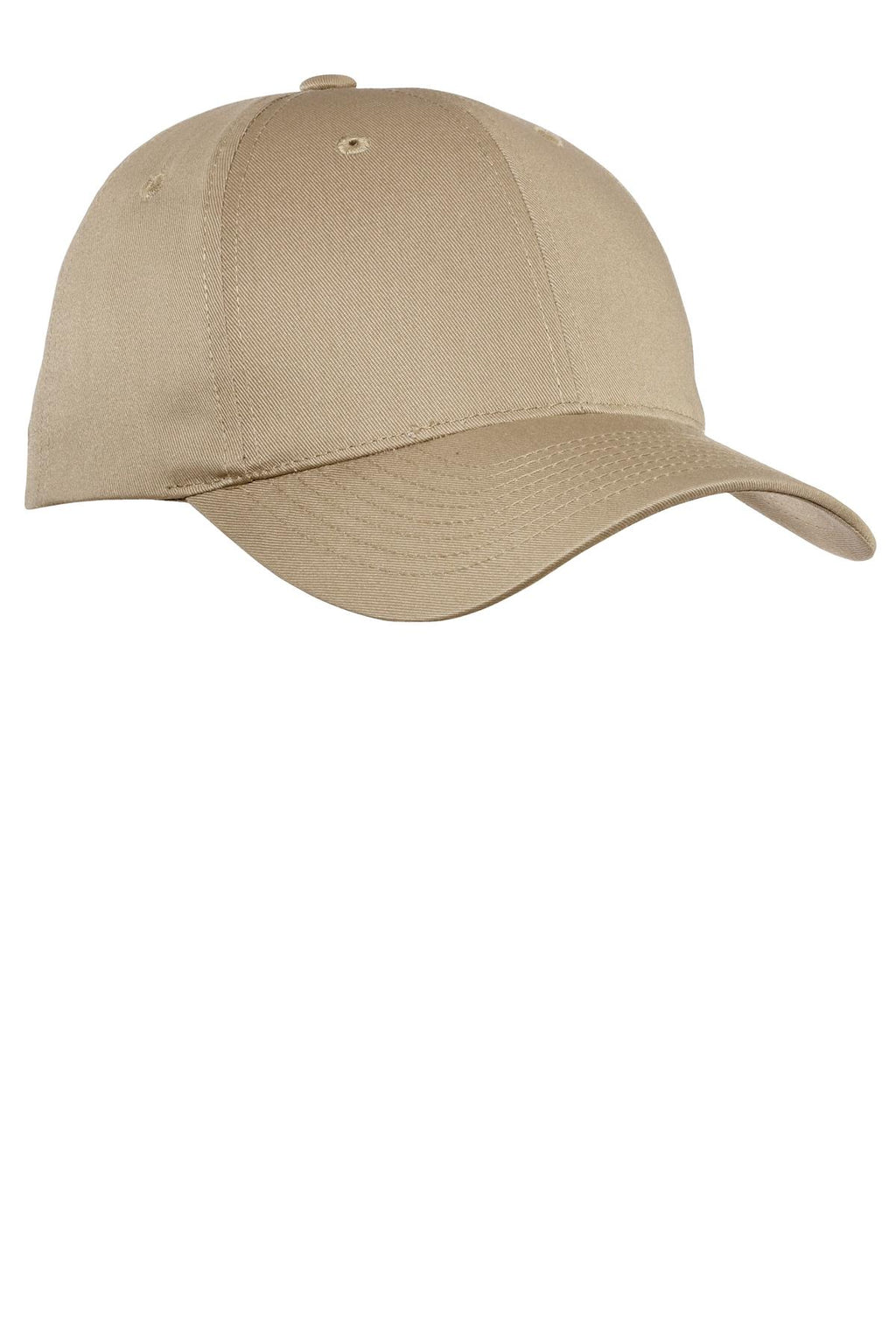Custom Khaki Fine Twill Cap C800, personalized by SanCanDo Swag in Argyle, TX