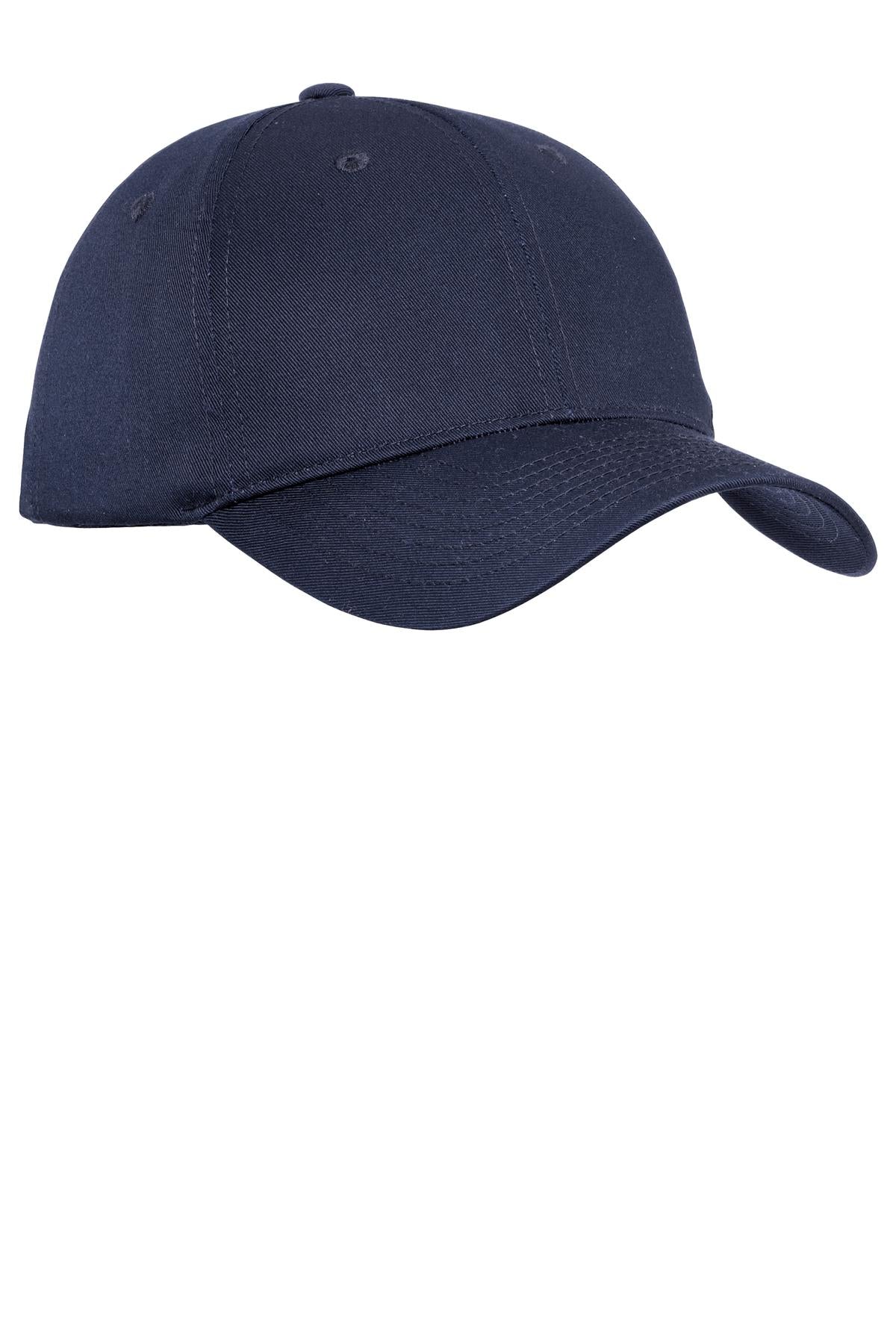 Custom Navy Fine Twill Cap C800, personalized by SanCanDo Swag in Argyle, TX