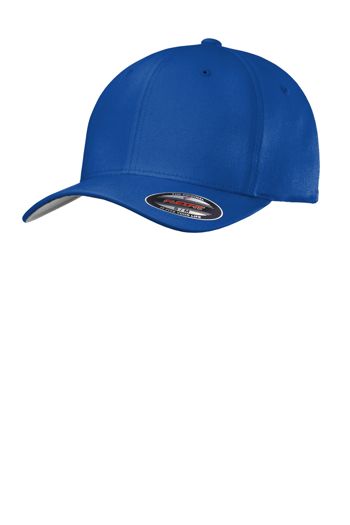 Custom True Royal Flexfit Cotton Twill Cap C813, personalized by SanCanDo Swag in Argyle, TX