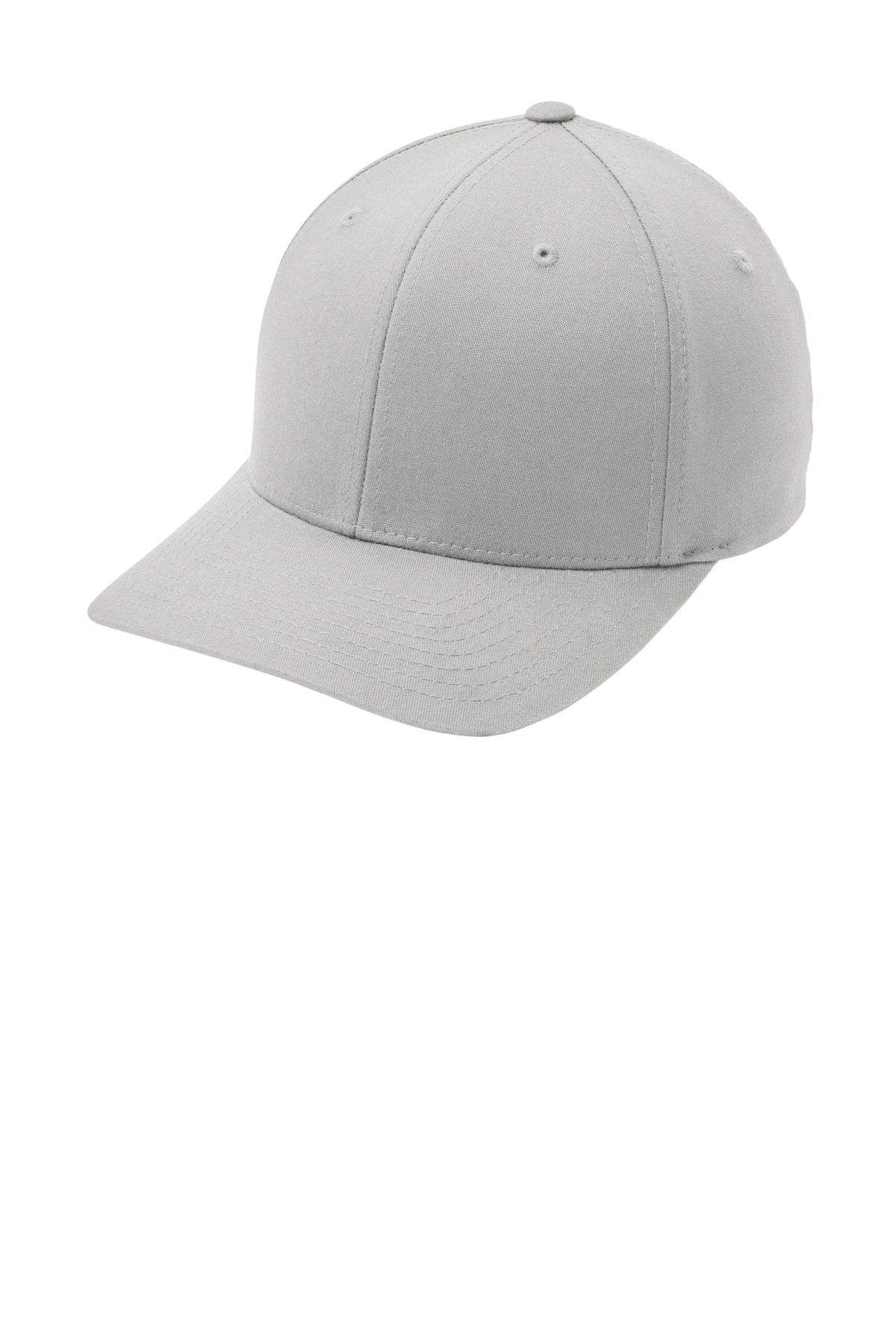 Custom Gusty Grey Flexfit Cotton Twill Cap C813, personalized by SanCanDo Swag in Argyle, TX