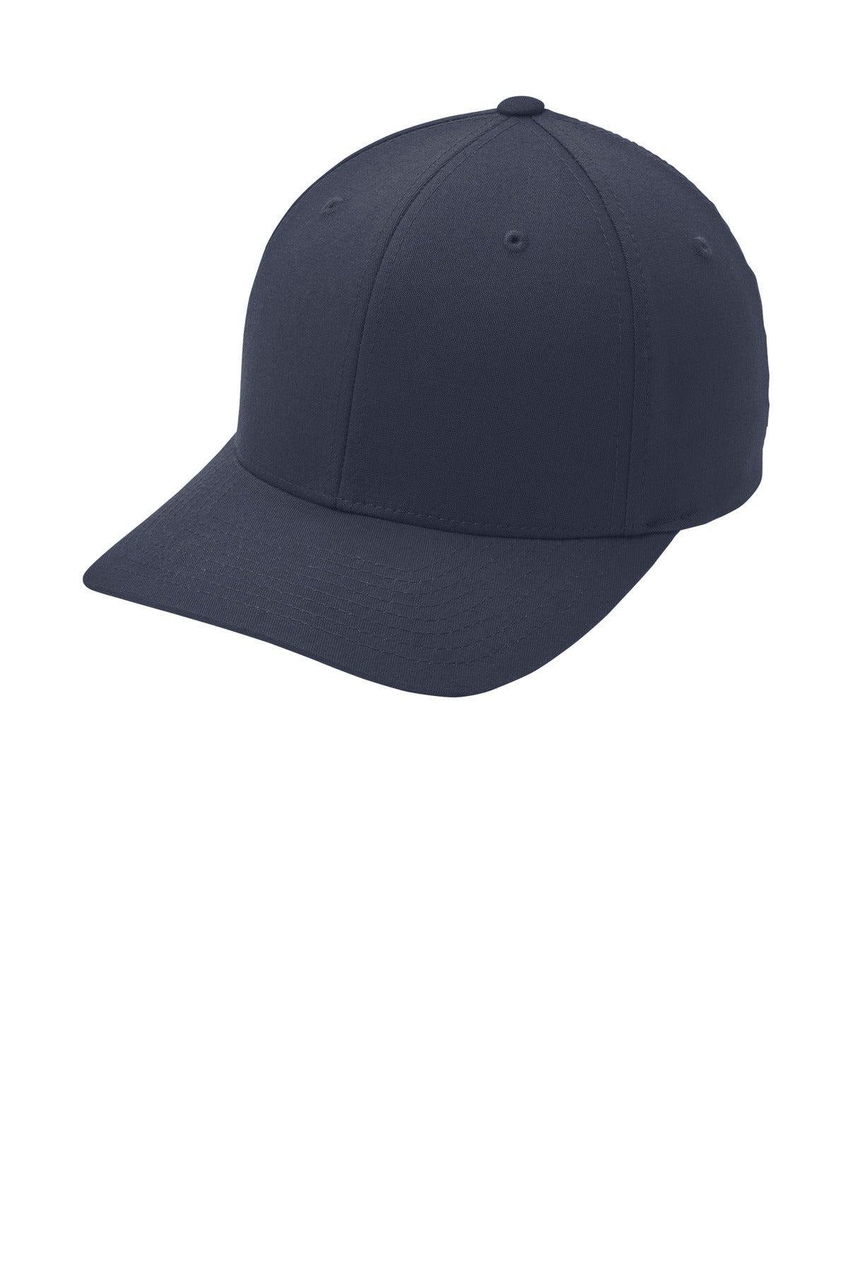 Custom True Navy Flexfit Cotton Twill Cap C813, personalized by SanCanDo Swag in Argyle, TX