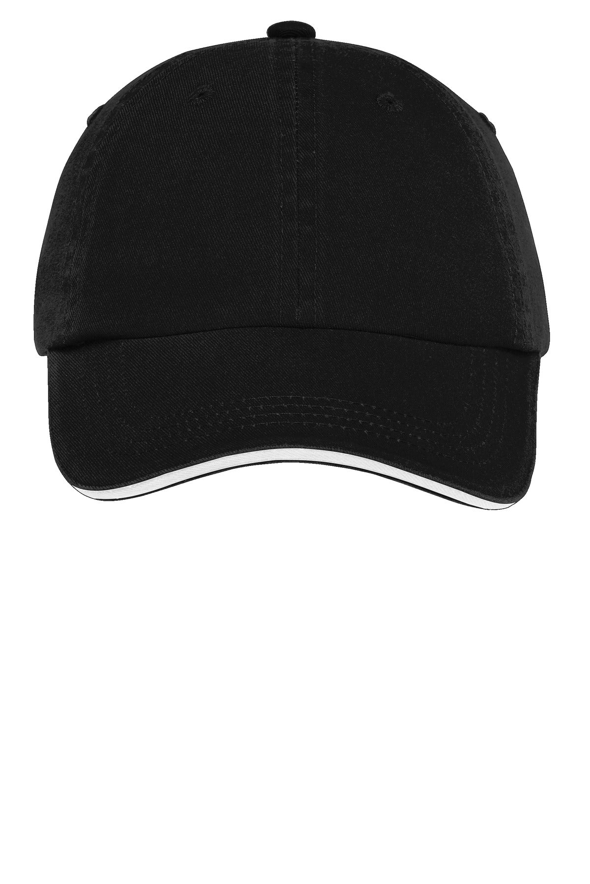 Black/ White | Front | hat_front