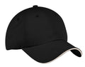 Custom Black/ Stone Dry Zone Cap C838, personalized by SanCanDo Swag in Argyle, TX