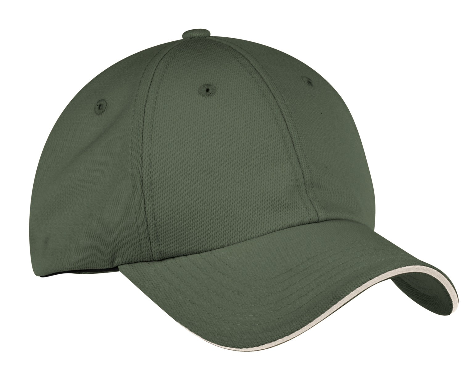 Custom Olive/ Stone Dry Zone Cap C838, personalized by SanCanDo Swag in Argyle, TX