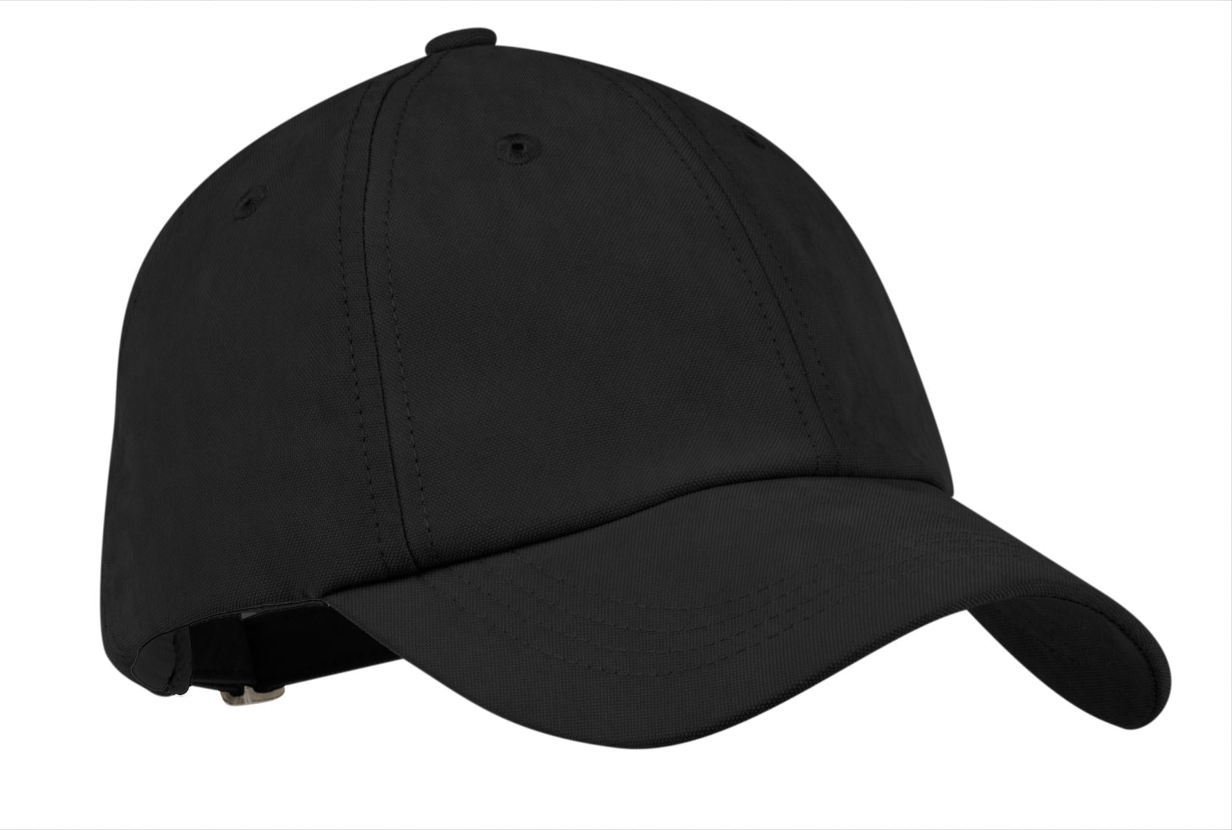Custom Black Sueded Cap C850, personalized by SanCanDo Swag in Argyle, TX
