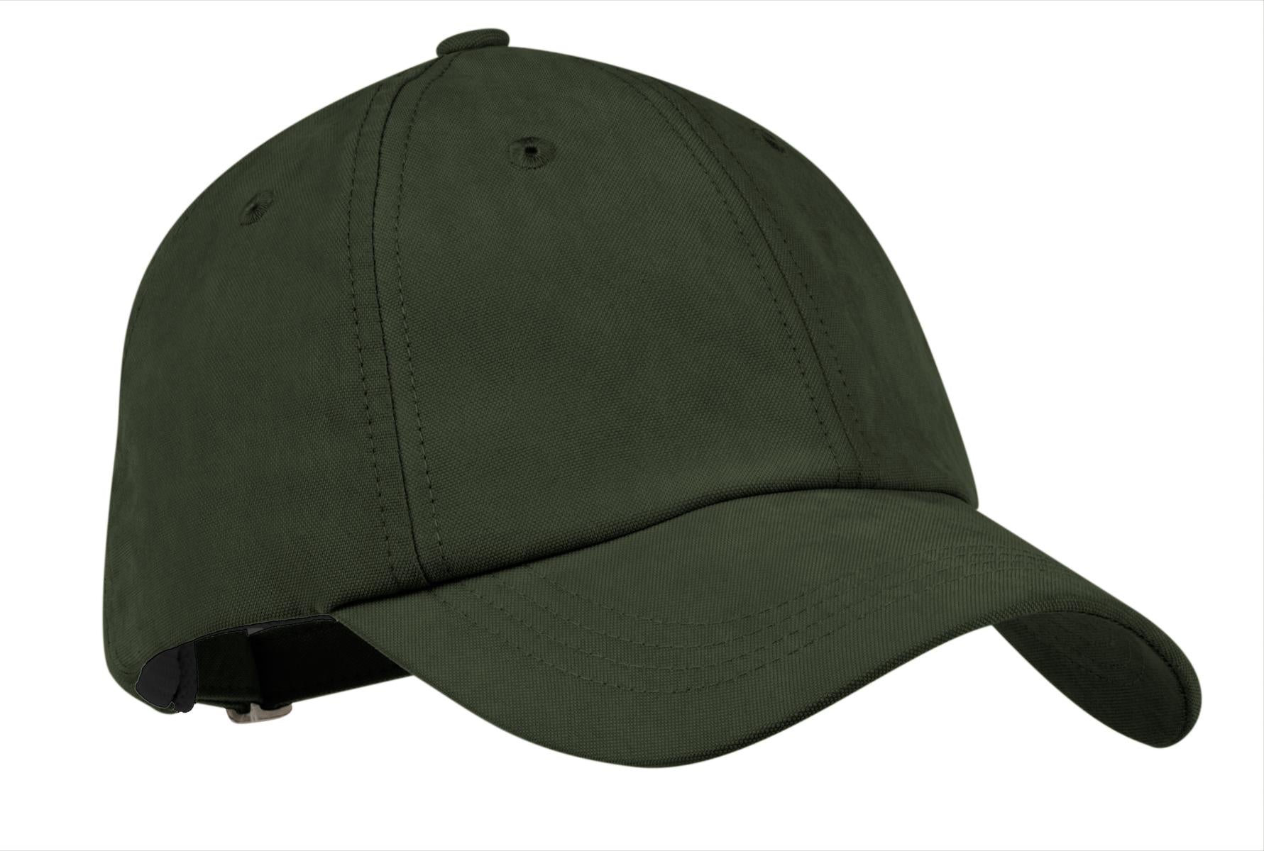 Custom Olive Sueded Cap C850, personalized by SanCanDo Swag in Argyle, TX