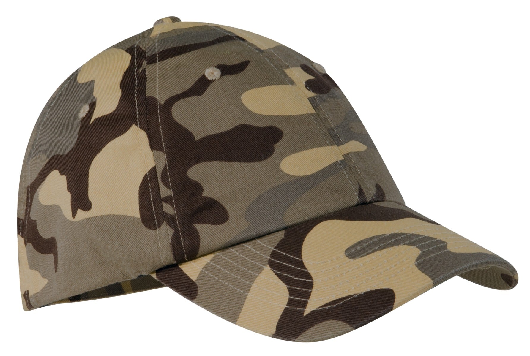 Custom Desert Camo Camouflage Cap C851, personalized by SanCanDo Swag in Argyle, TX