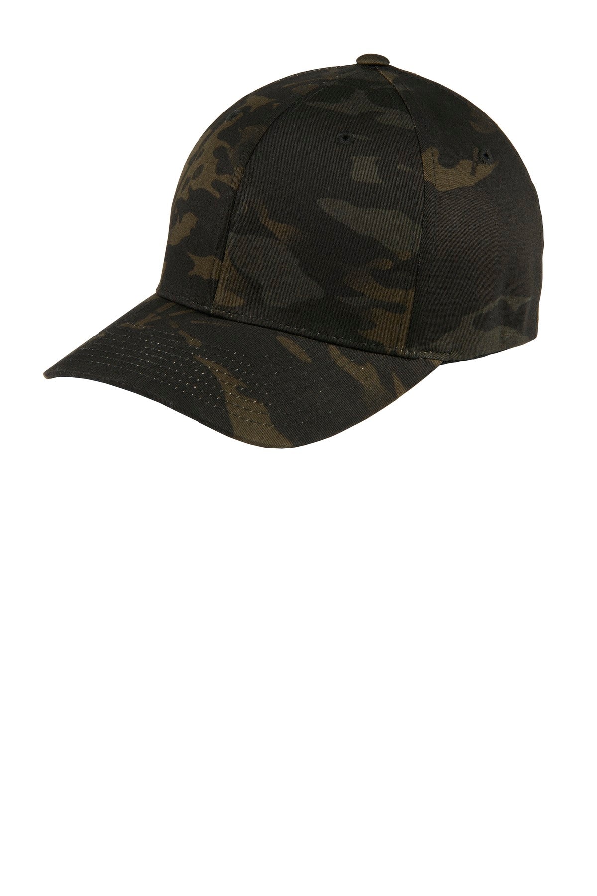 Custom Multicam Black Flexfit Cap C865, personalized by SanCanDo Swag in Argyle, TX