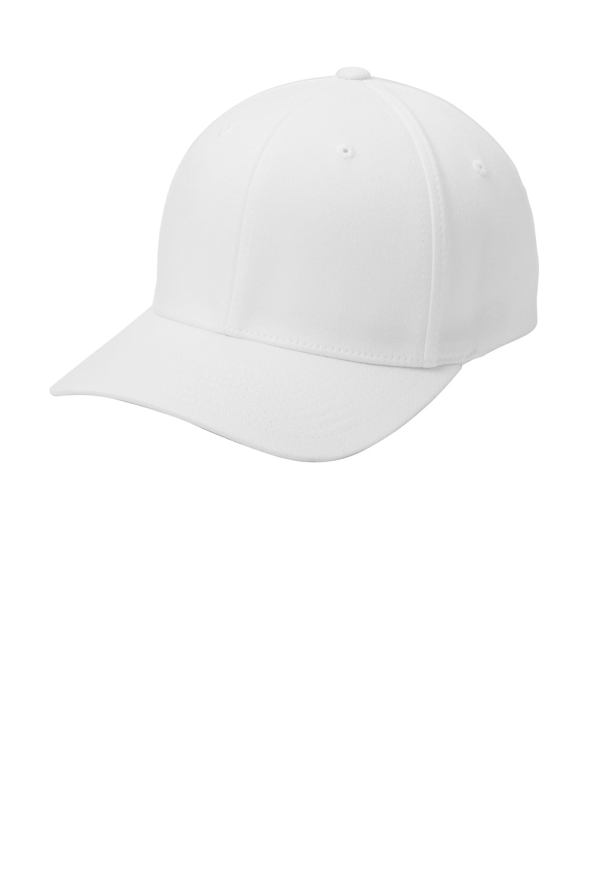 Custom White Flexfit Cap C865, personalized by SanCanDo Swag in Argyle, TX