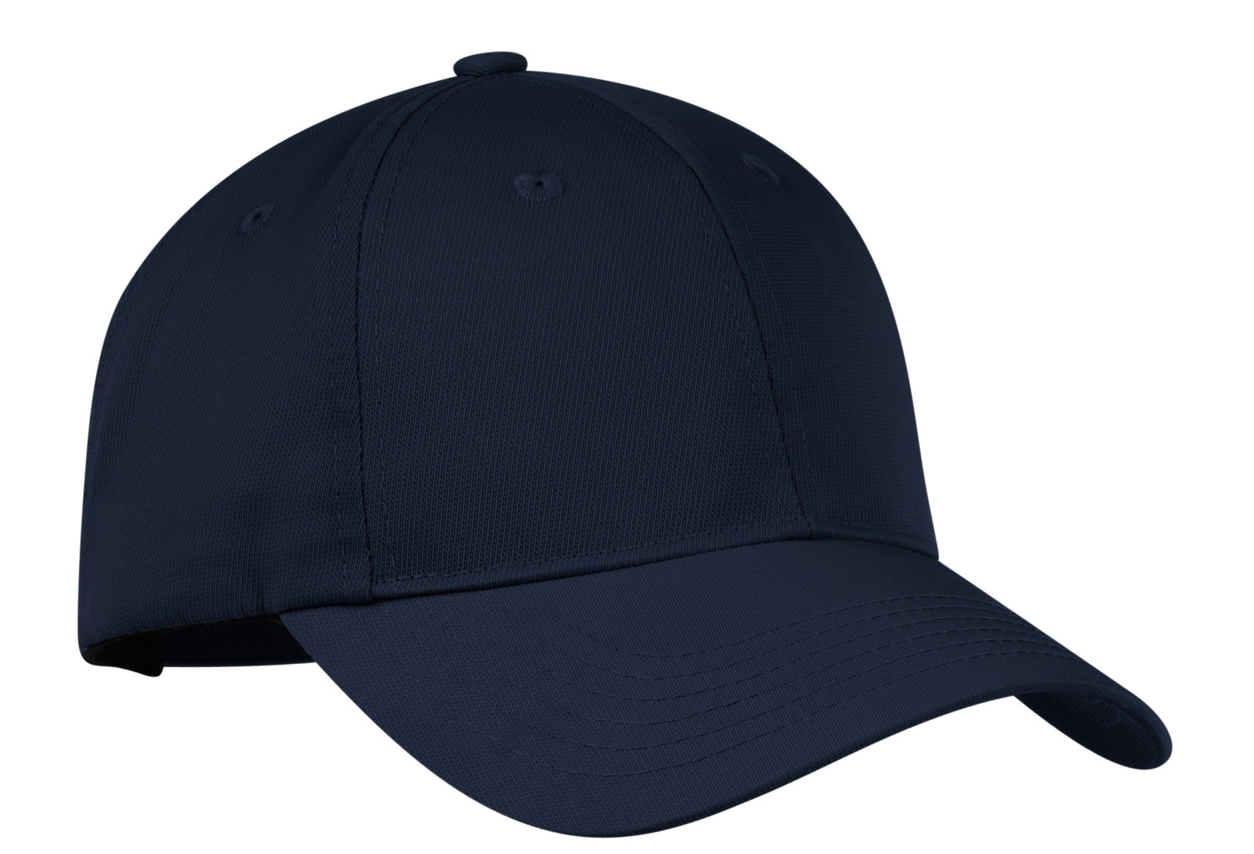 Custom Navy Nylon Twill Performance Cap C868, personalized by SanCanDo Swag in Argyle, TX
