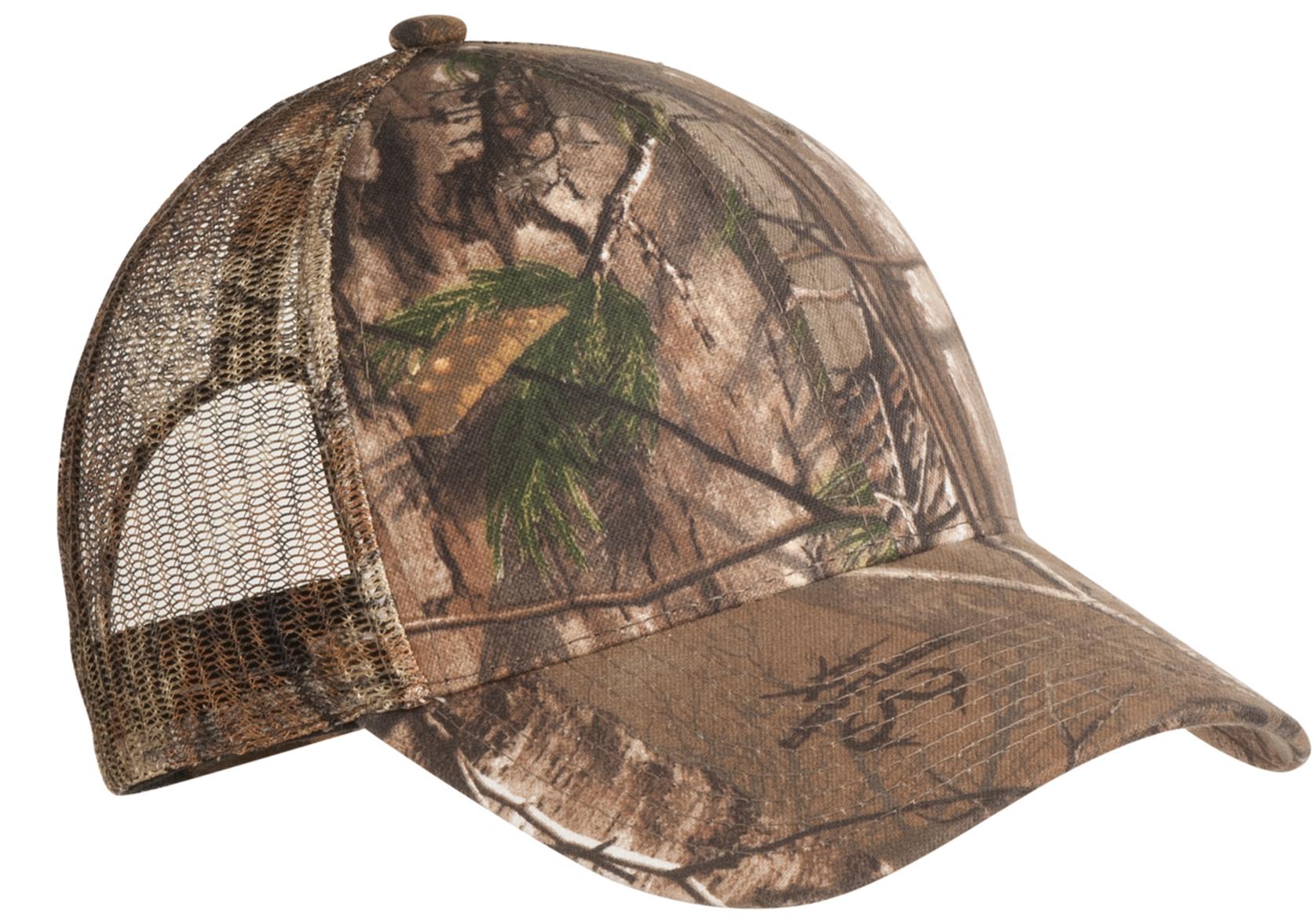 Custom Realtree Xtra Pro Camouflage Series Cap with Mesh Back C869, personalized by SanCanDo Swag in Argyle, TX