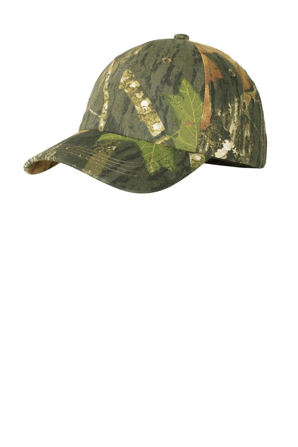 Custom Mossy Oak New Break-Up Pro Camouflage Series Garment-Washed Cap C871, personalized by SanCanDo Swag in Argyle, TX