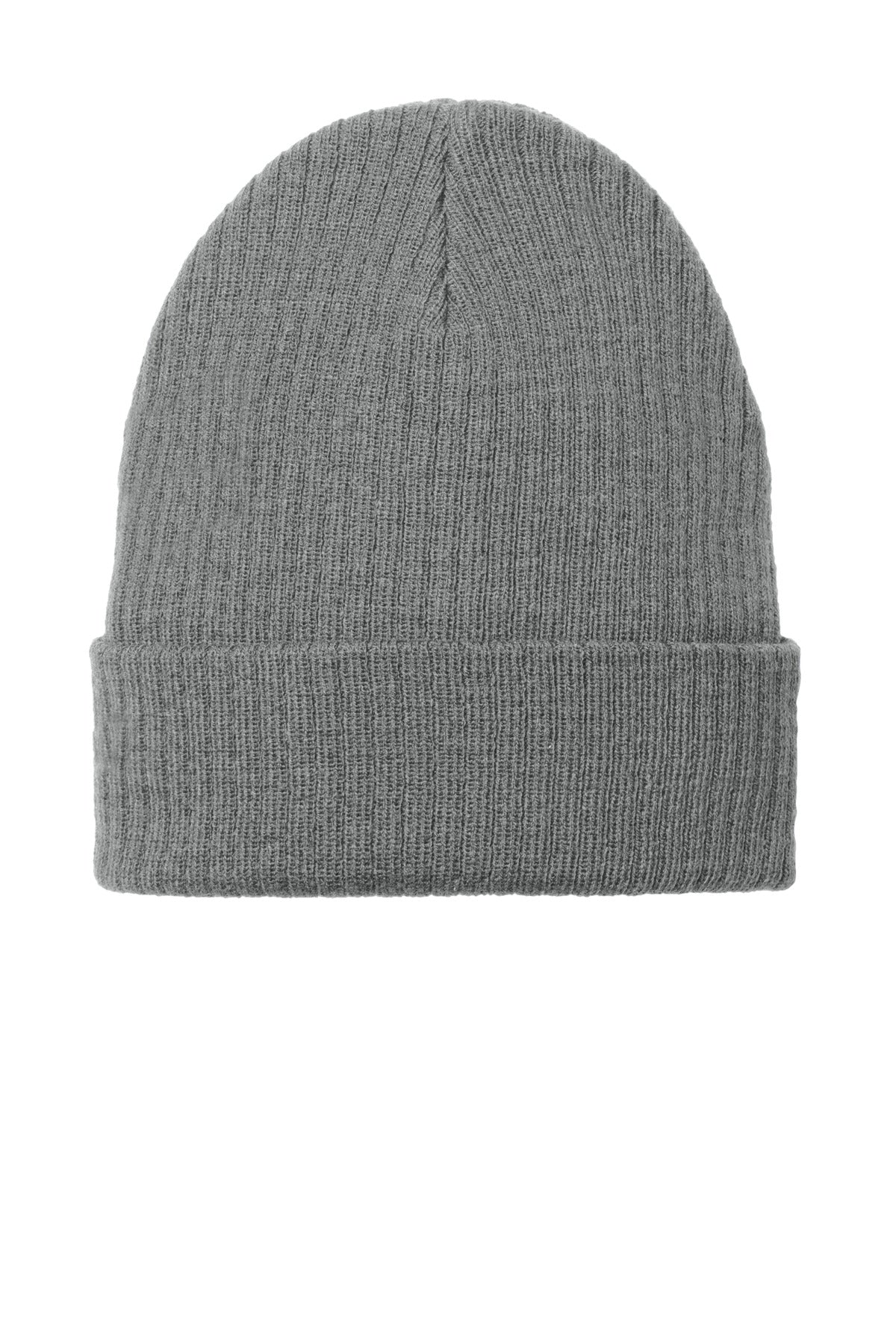 Custom Smoke Grey C-FREE Recycled Beanie C880, personalized by SanCanDo Swag in Argyle, TX