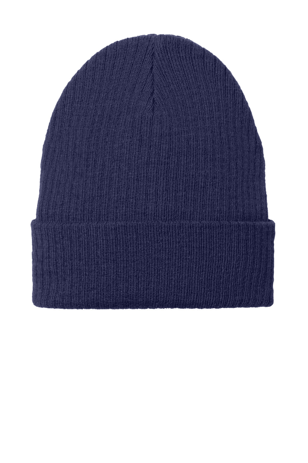Custom True Navy C-FREE Recycled Beanie C880, personalized by SanCanDo Swag in Argyle, TX