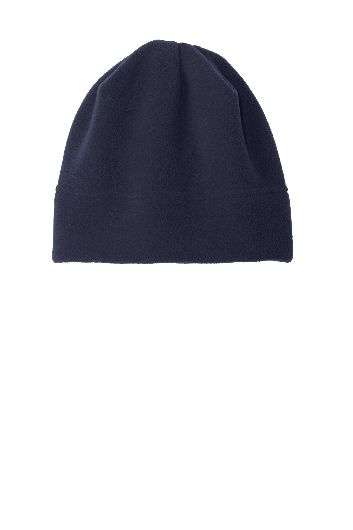 Custom Navy R-Tek Stretch Fleece Beanie C900, personalized by SanCanDo Swag in Argyle, TX