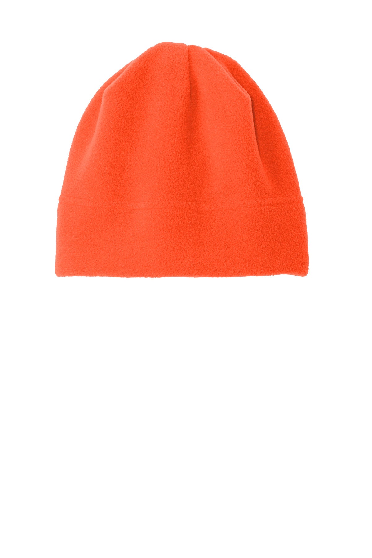 Custom Orange R-Tek Stretch Fleece Beanie C900, personalized by SanCanDo Swag in Argyle, TX