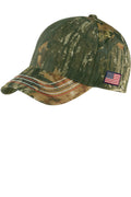 Custom Mossy Oak New Break-Up Americana Contrast Stitch Camouflage Cap C909, personalized by SanCanDo Swag in Argyle, TX