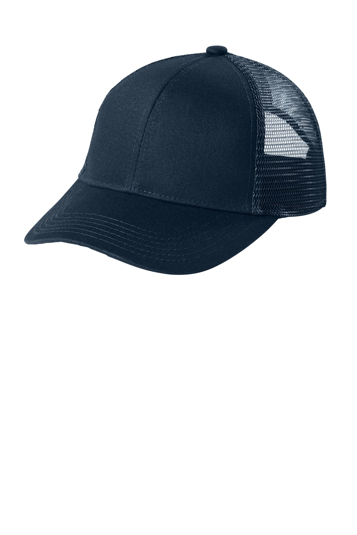 Custom Night Navy Adjustable Mesh Back Cap C911, personalized by SanCanDo Swag in Argyle, TX