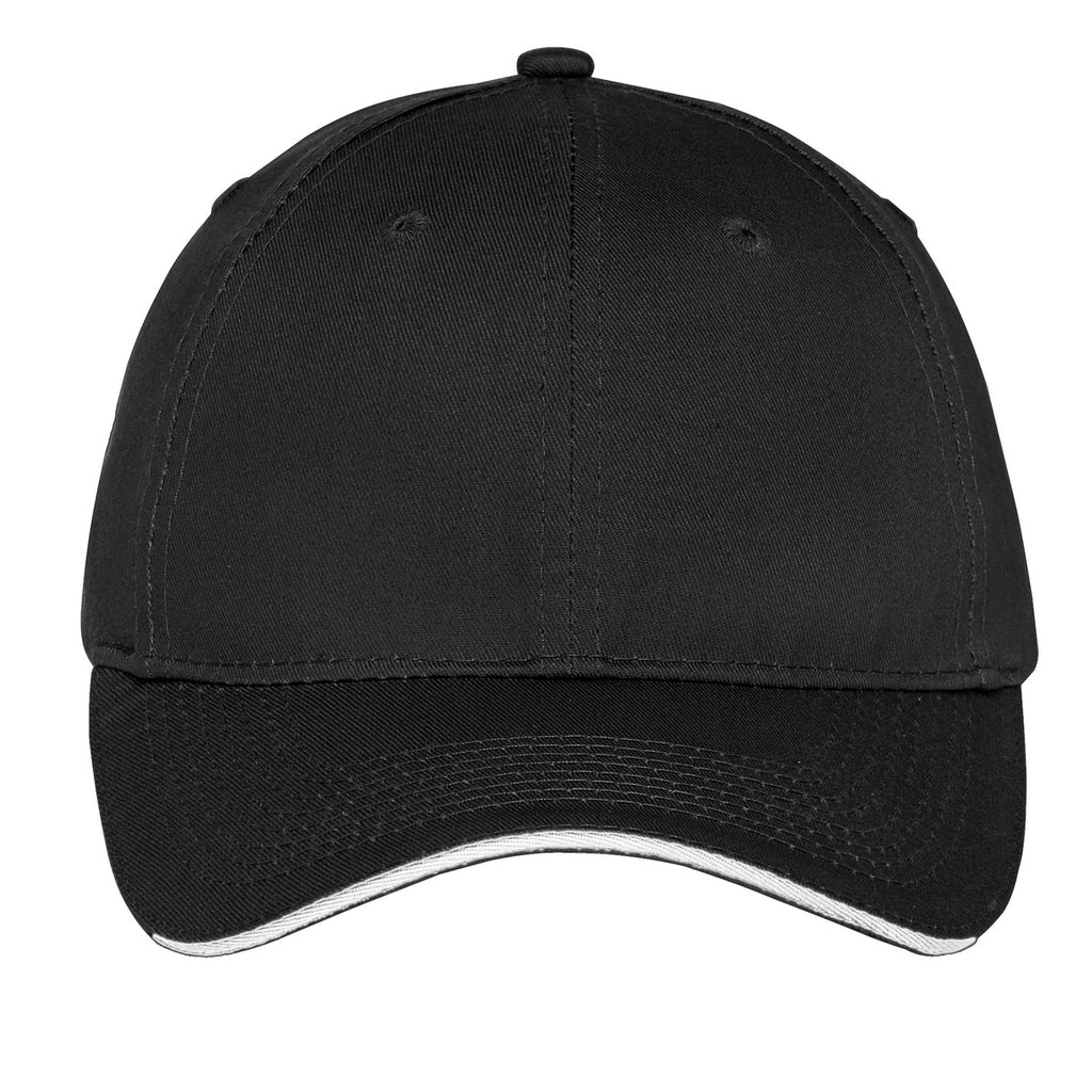 Black/ White | Front | hat_front