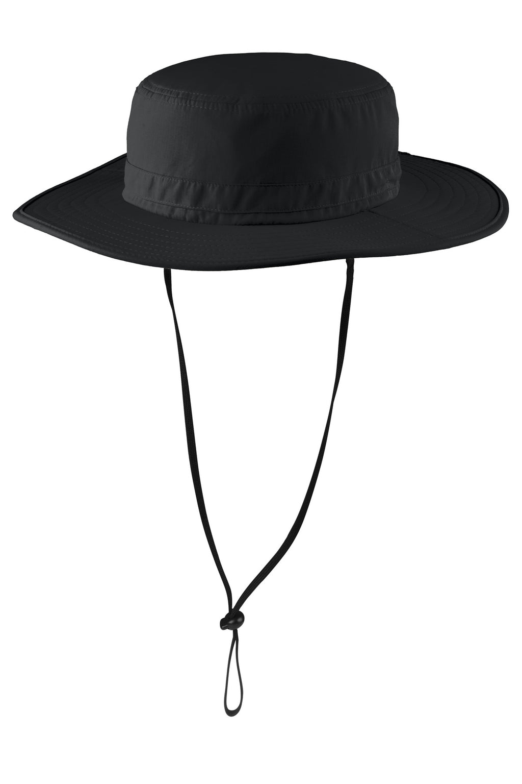 Custom Black Outdoor Wide-Brim Hat C920, personalized by SanCanDo Swag in Argyle, TX