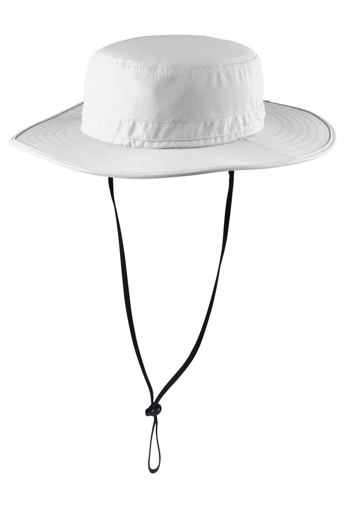Custom White Outdoor Wide-Brim Hat C920, personalized by SanCanDo Swag in Argyle, TX