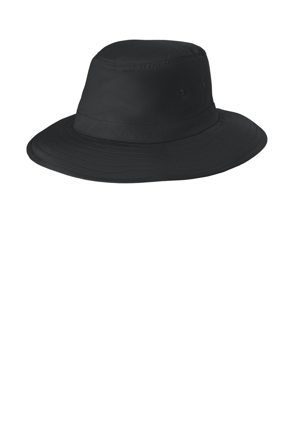 Custom Black Lifestyle Brim Hat C921, personalized by SanCanDo Swag in Argyle, TX