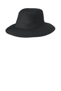 Custom Black Lifestyle Brim Hat C921, personalized by SanCanDo Swag in Argyle, TX