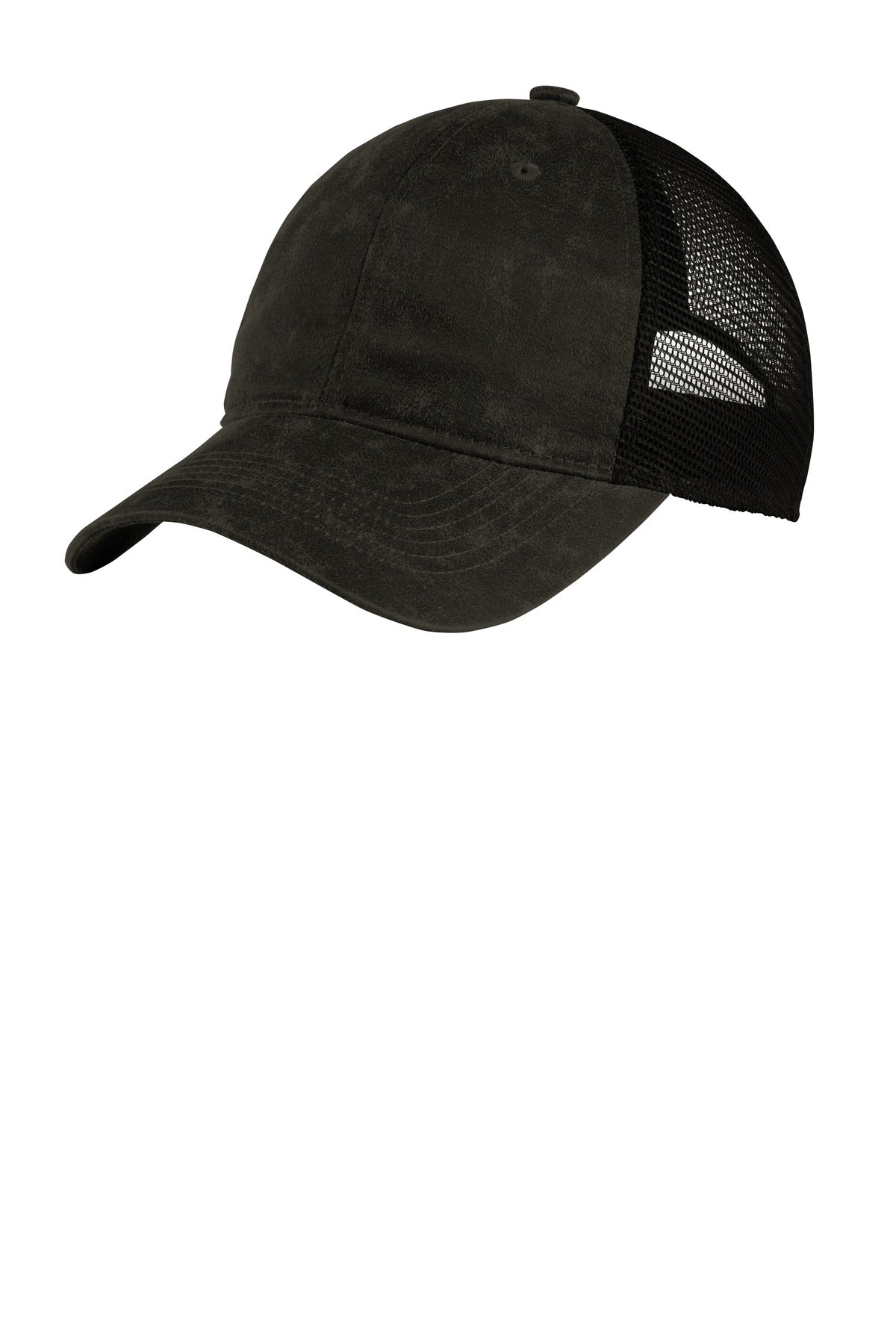 Custom Black Pigment Print Mesh Back Cap C927, personalized by SanCanDo Swag in Argyle, TX