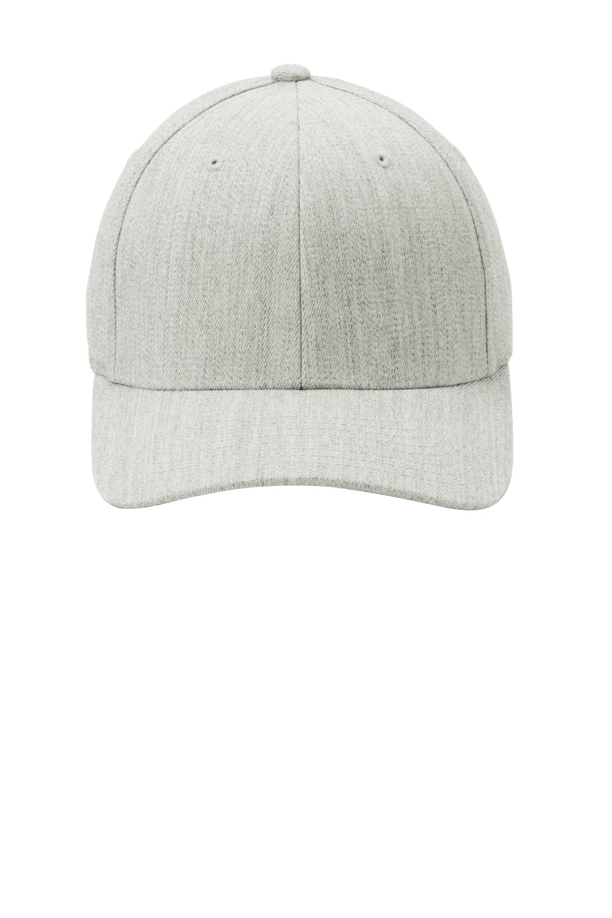 Light Heather Grey | Front | hat_front