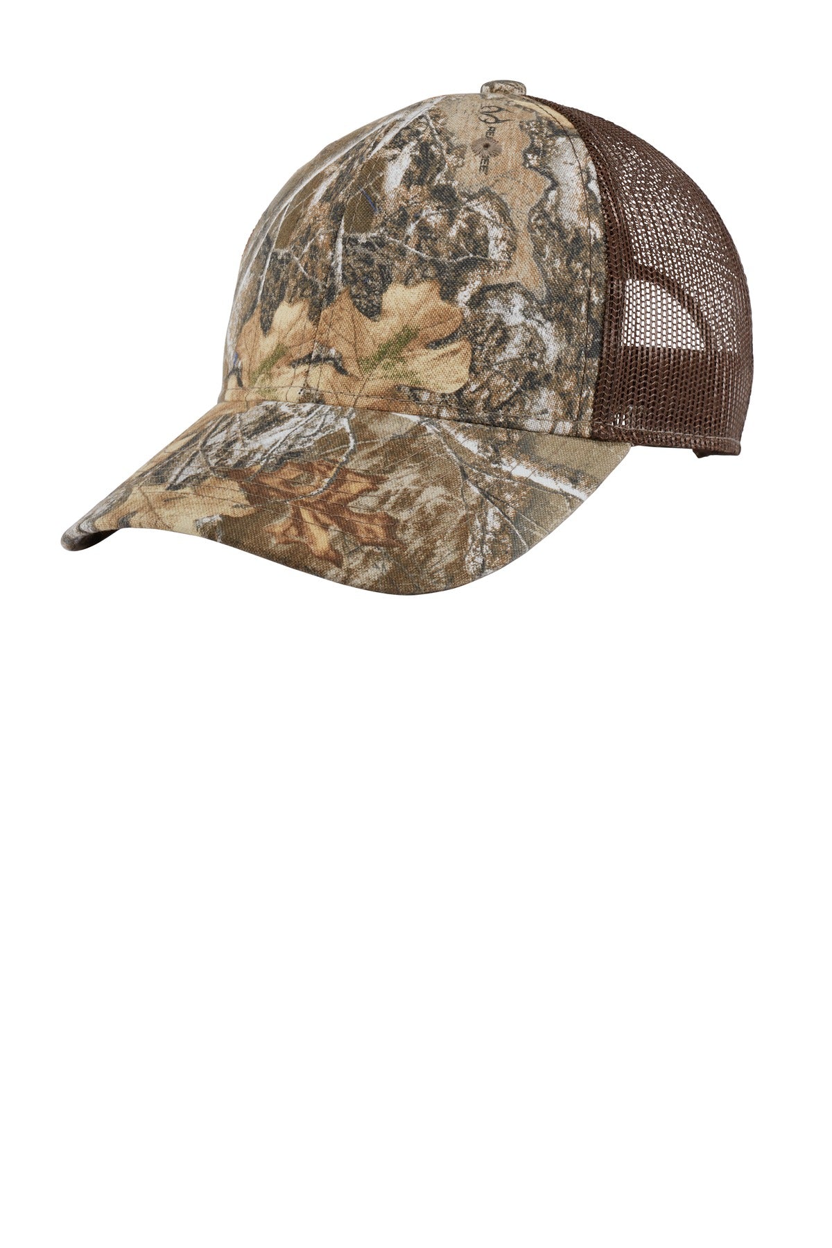 Custom Realtree Edge Structured Camouflage Mesh Back Cap C930, personalized by SanCanDo Swag in Argyle, TX