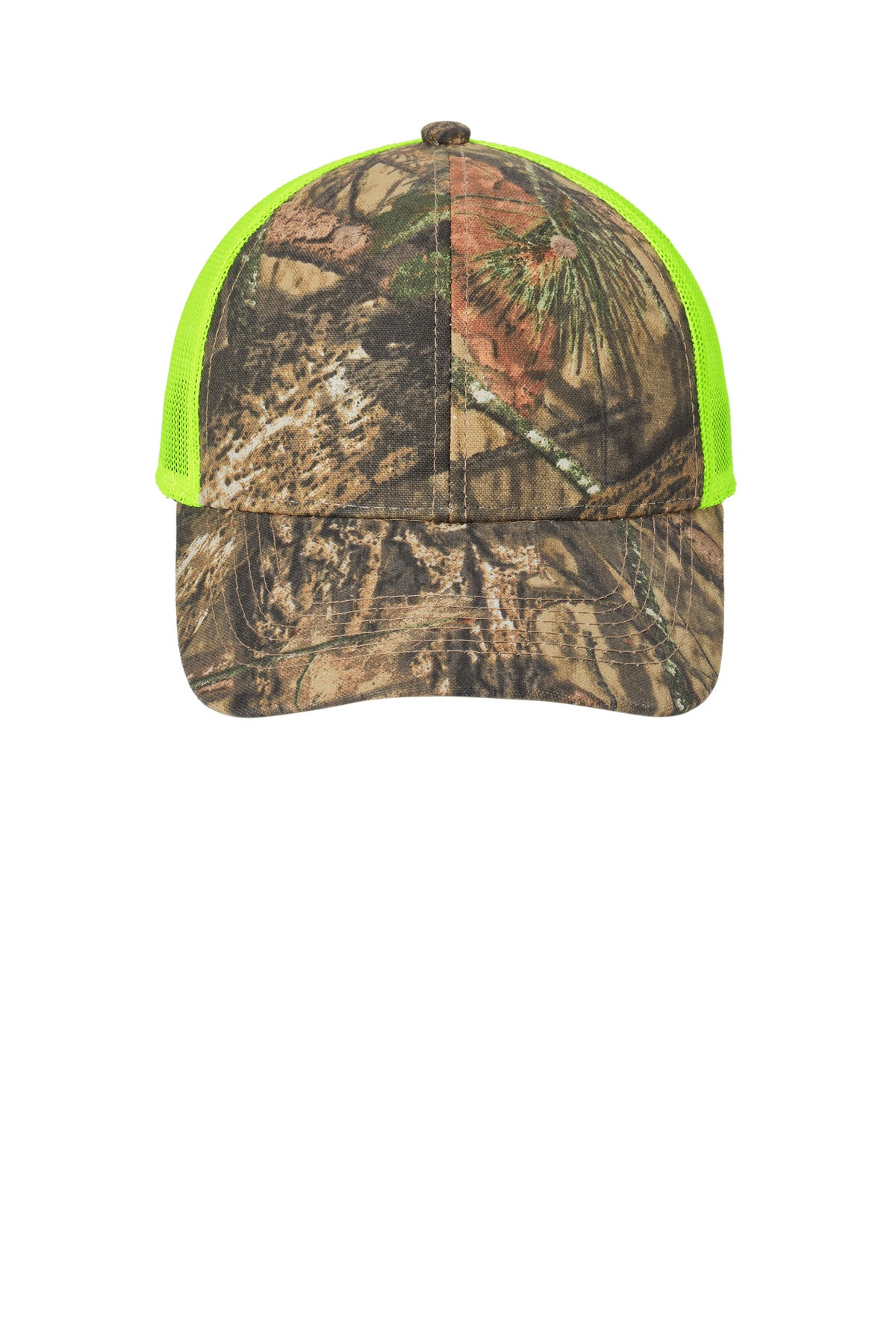 Mossy Oak Break-Up Country/ Neon Yellow | Front | hat_front