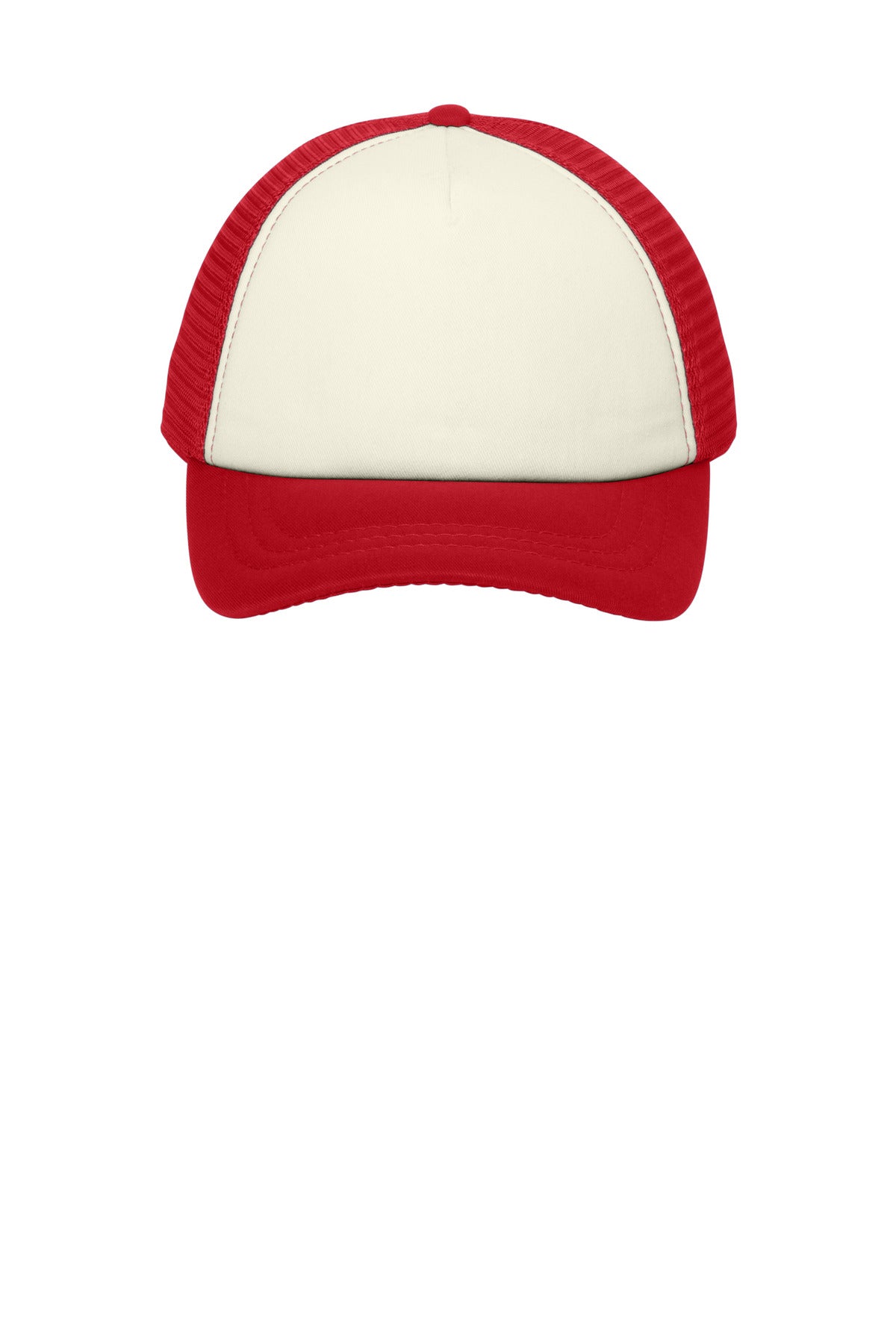 Ivory/ Red | Front | hat_front
