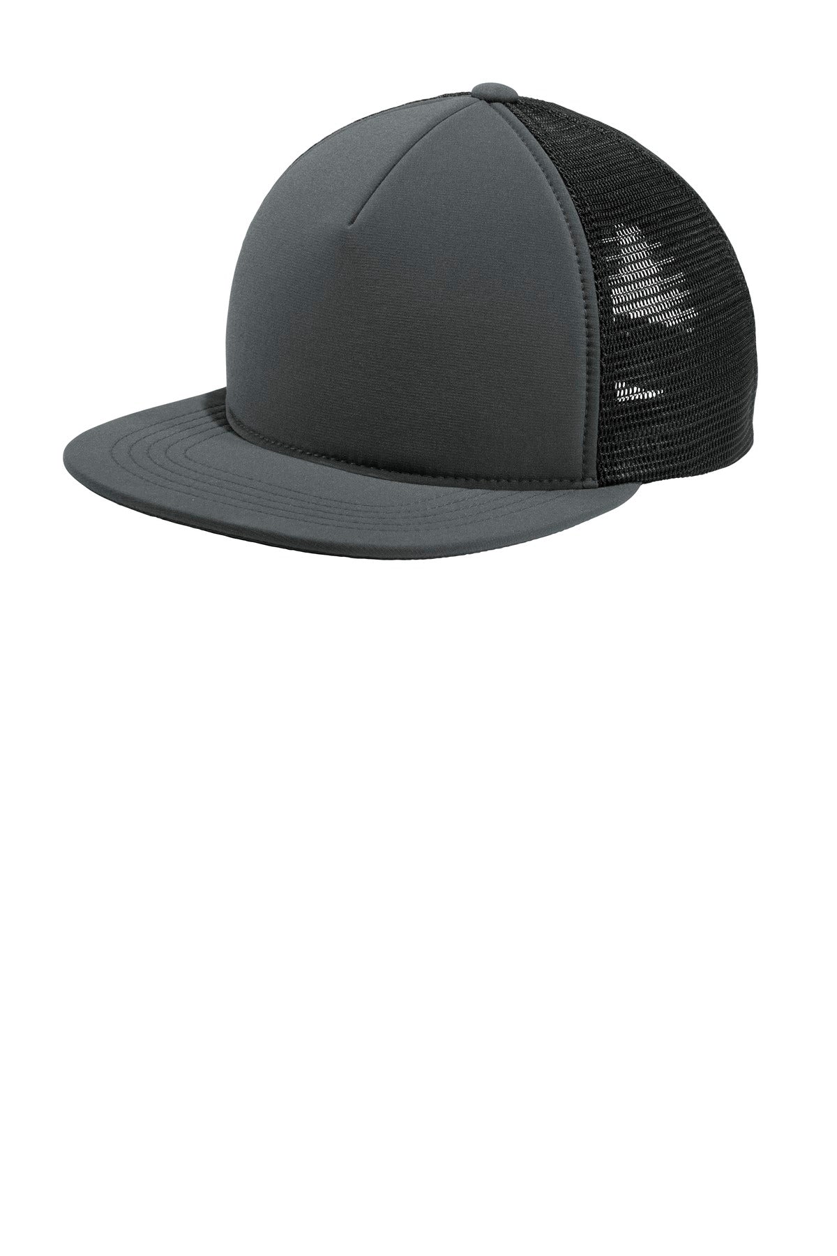 Custom Graphite/ Black Flexfit 110 Foam Outdoor Cap C937, personalized by SanCanDo Swag in Argyle, TX
