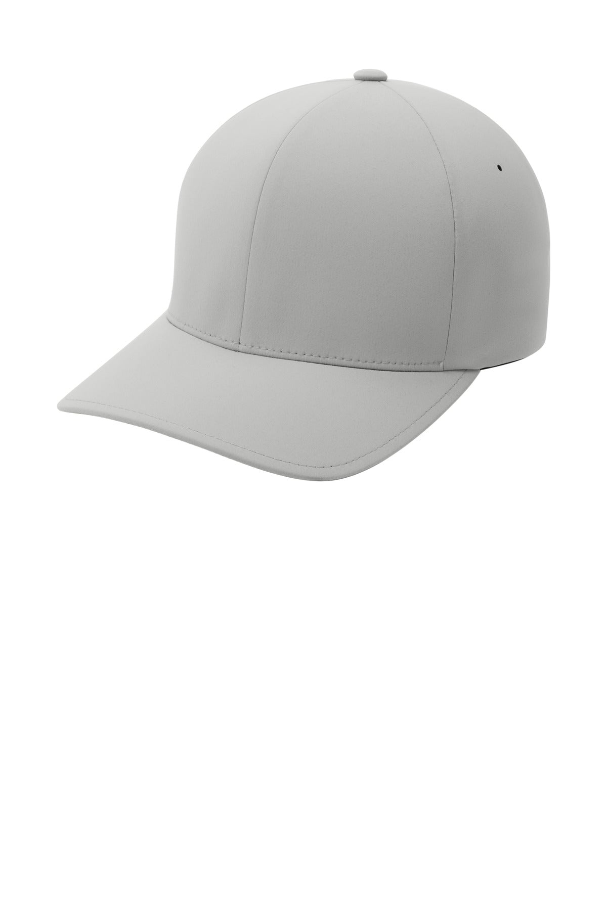 Custom Silver Flexfit Delta Cap C938, personalized by SanCanDo Swag in Argyle, TX