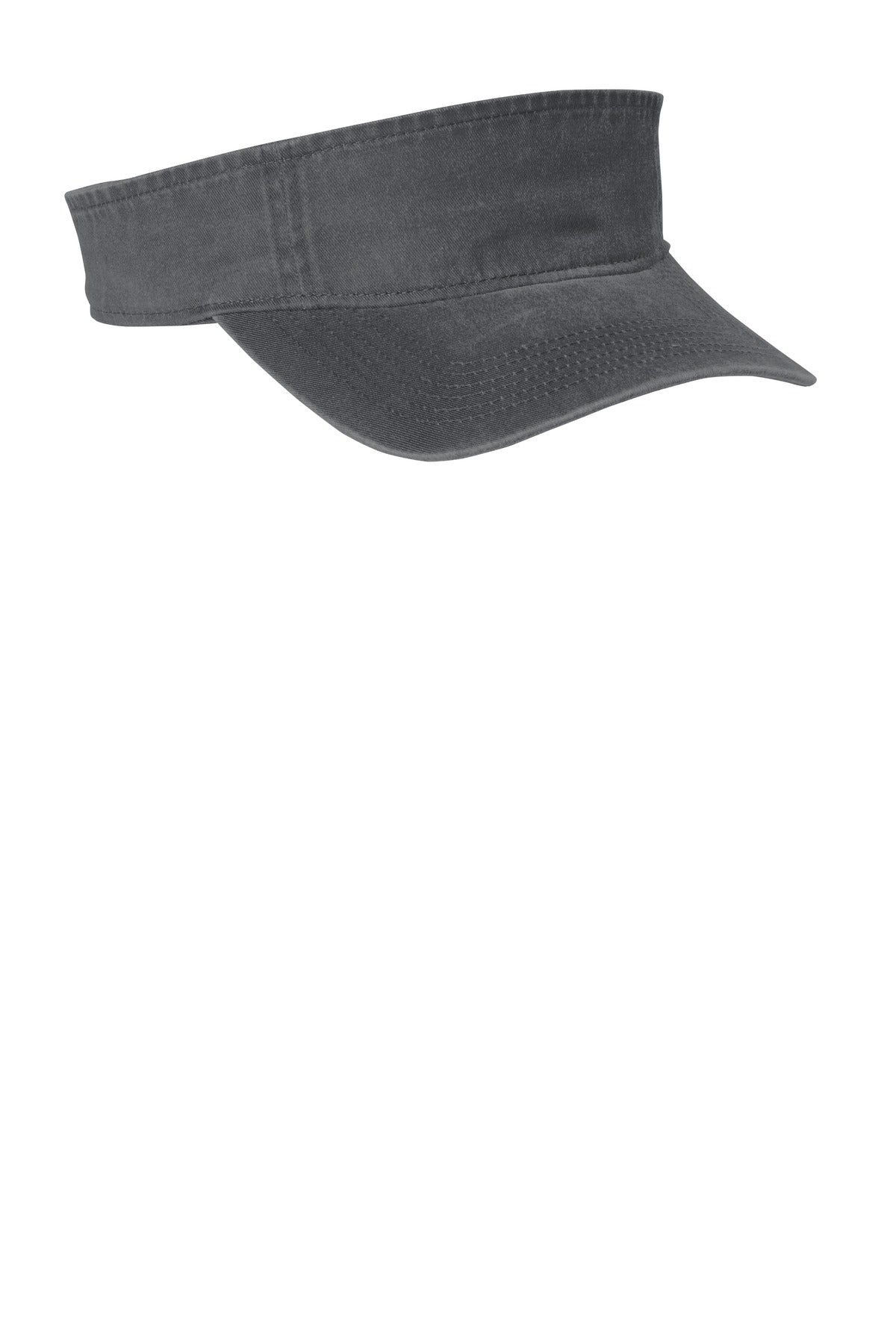 Custom Coal Beach Wash Visor C944, personalized by SanCanDo Swag in Argyle, TX
