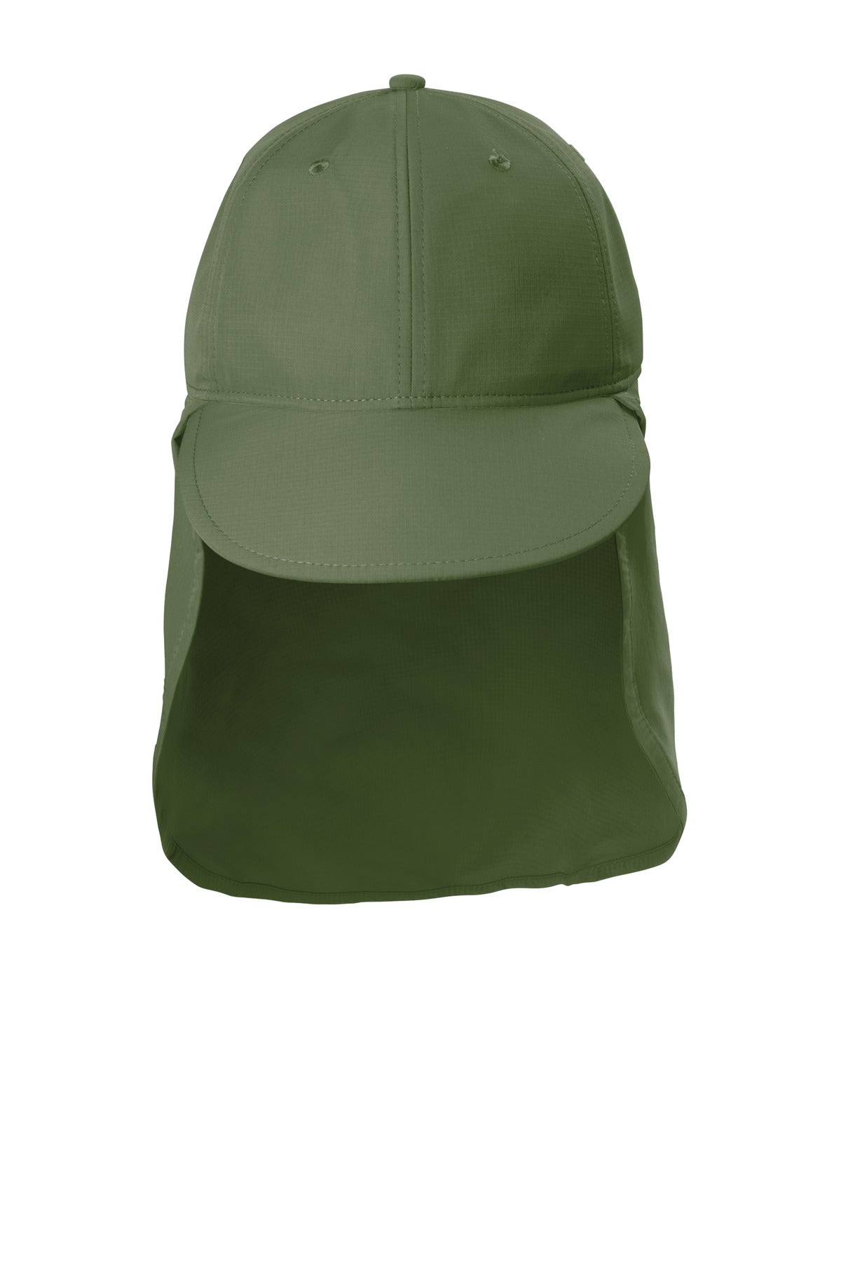 Custom Olive Leaf Outdoor UV Sun Shade Cap C949, personalized by SanCanDo Swag in Argyle, TX