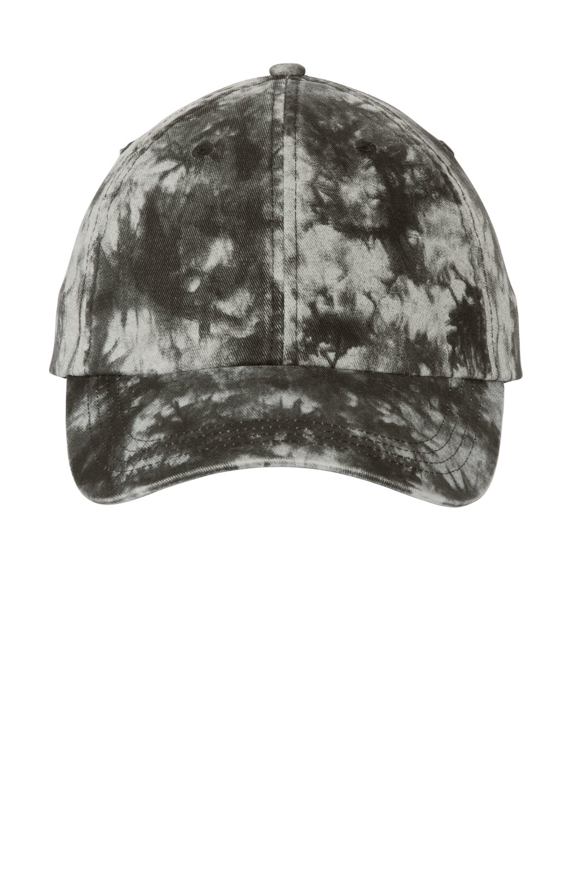 Custom Black Tie-Dye Cap C961, personalized by SanCanDo Swag in Argyle, TX