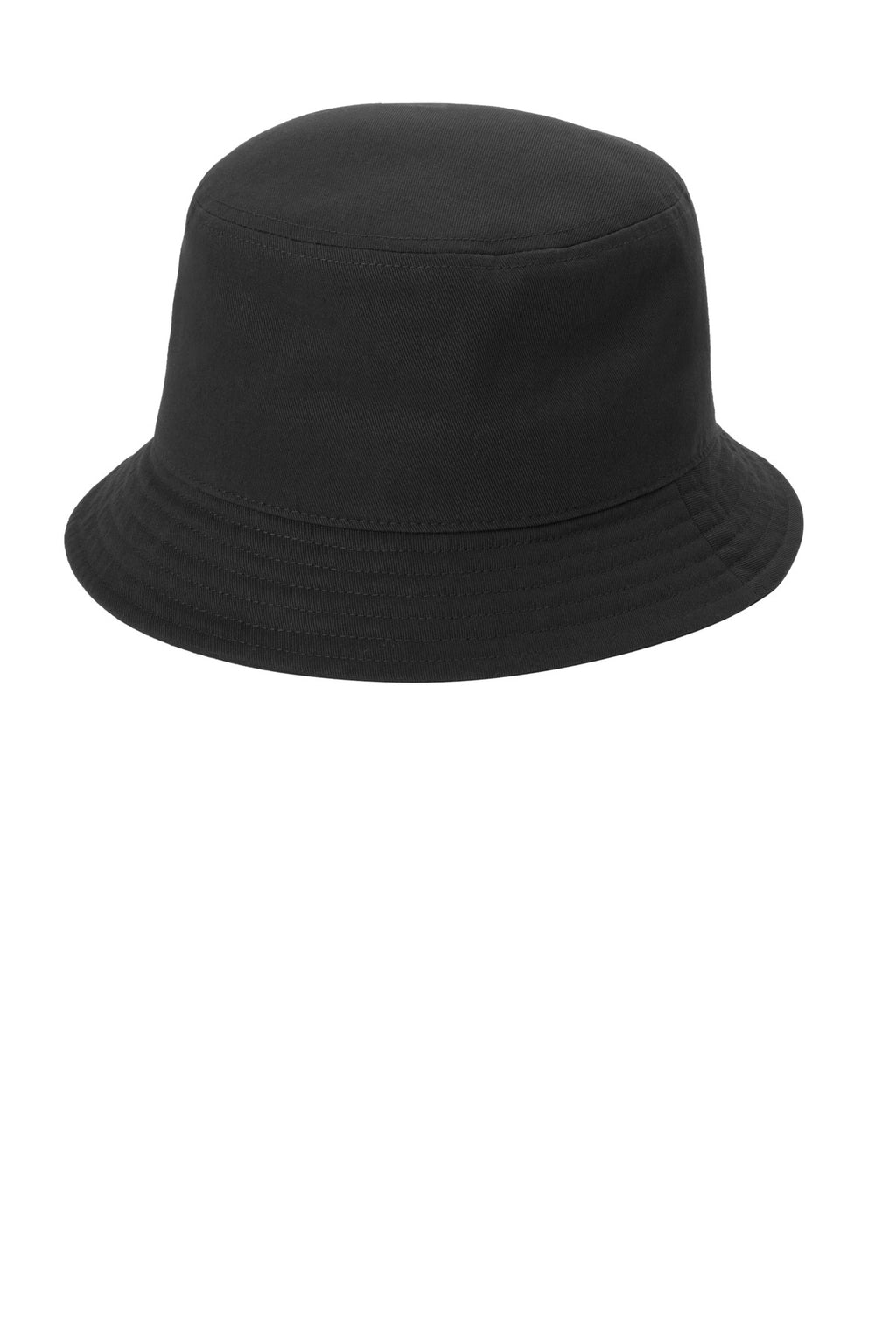 Custom Black Twill Short Brim Bucket Hat C976, personalized by SanCanDo Swag in Argyle, TX
