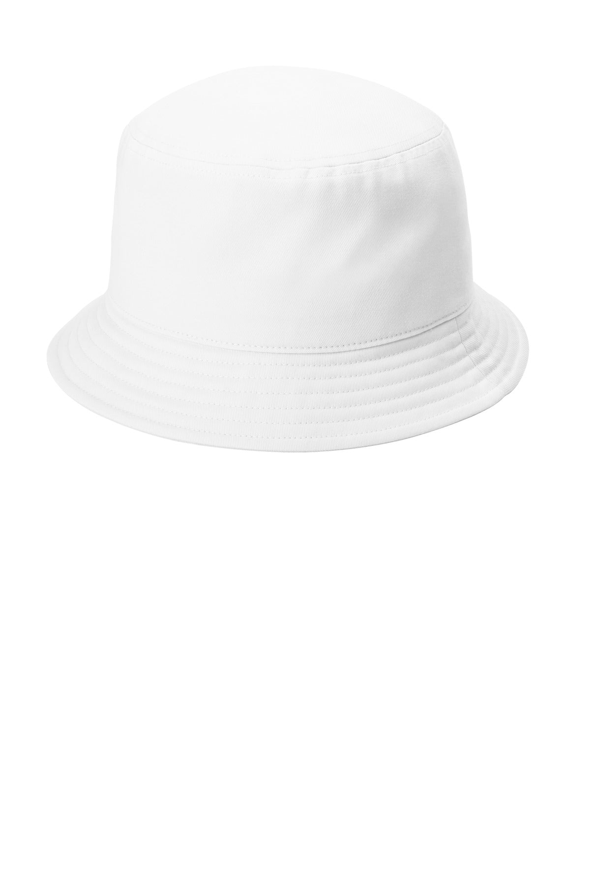 Custom White Twill Short Brim Bucket Hat C976, personalized by SanCanDo Swag in Argyle, TX