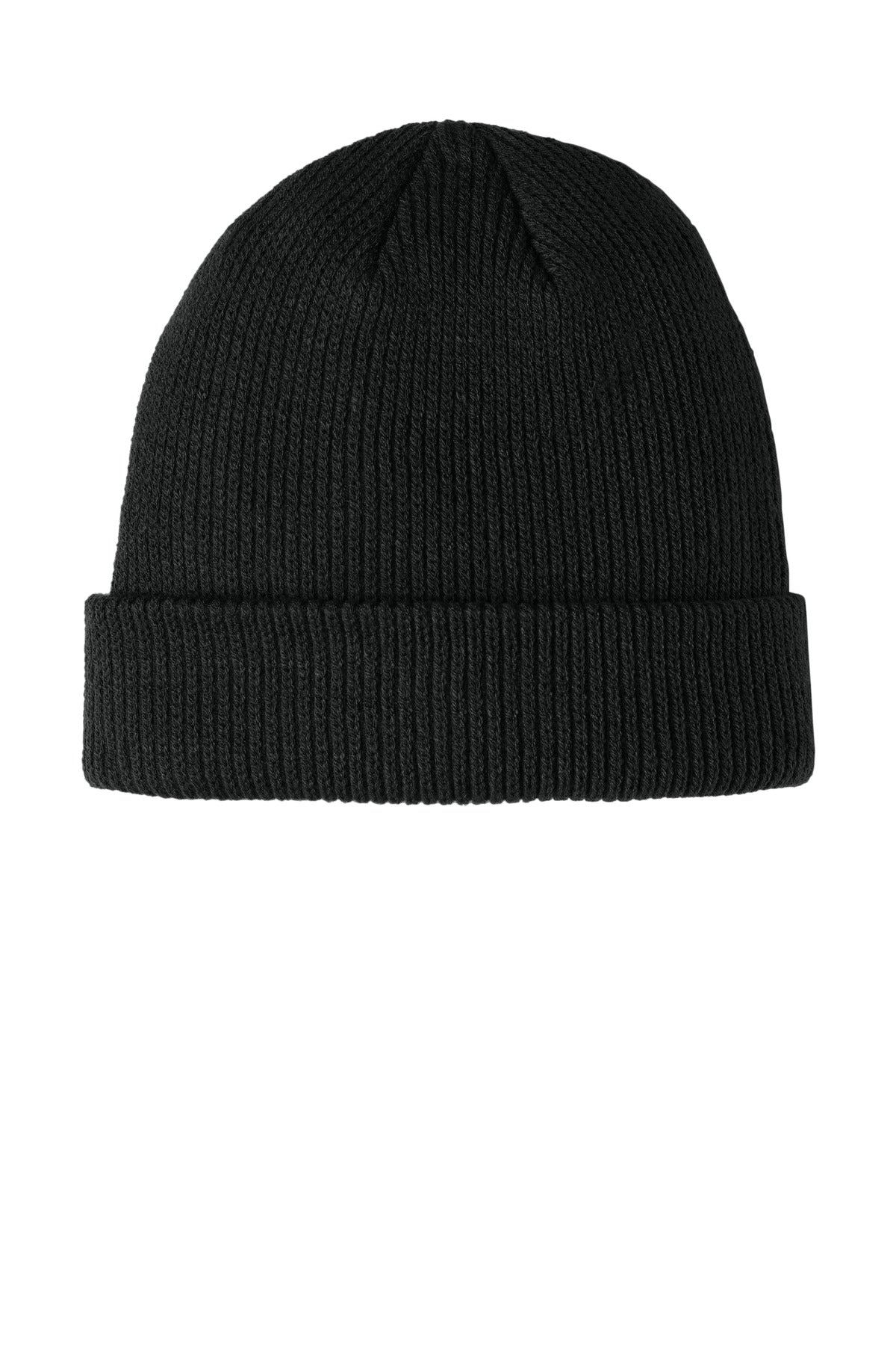 Custom Deep Black Cozy Cuffed Beanie C977, personalized by SanCanDo Swag in Argyle, TX