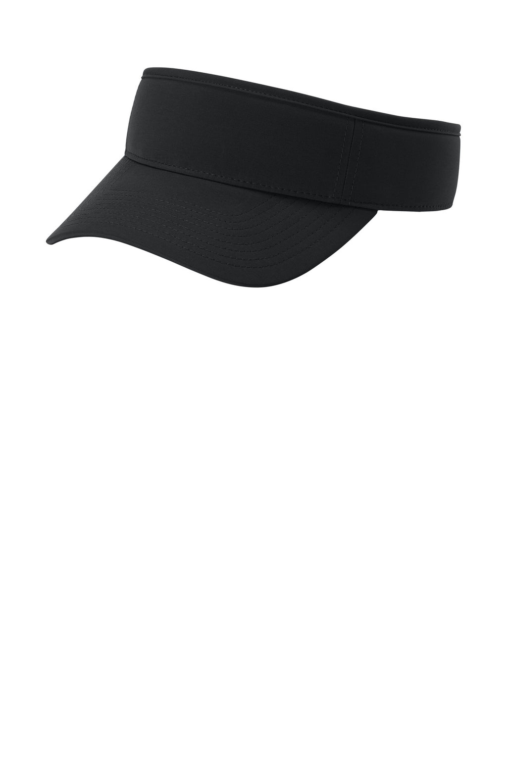 Custom Black Poly Visor C983, personalized by SanCanDo Swag in Argyle, TX