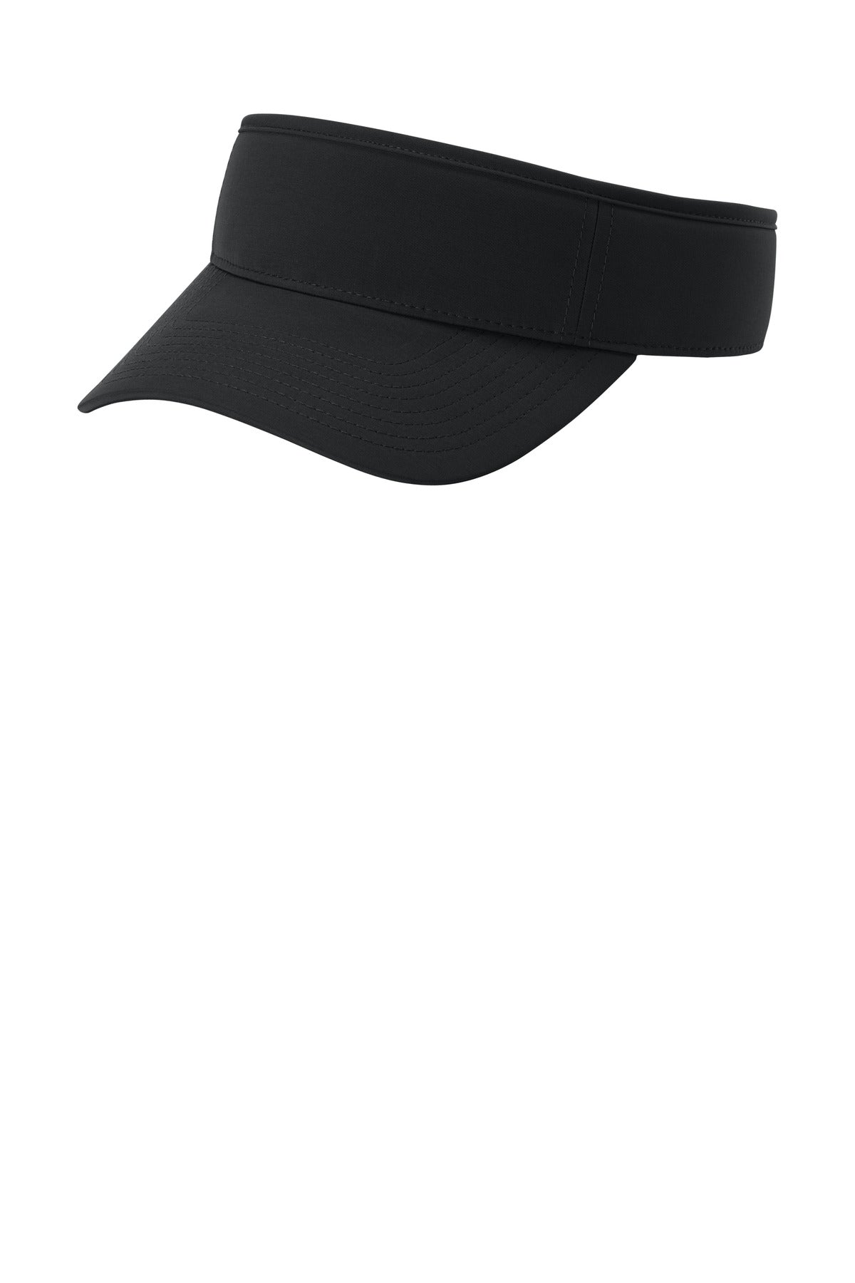 Custom Black Poly Visor C983, personalized by SanCanDo Swag in Argyle, TX