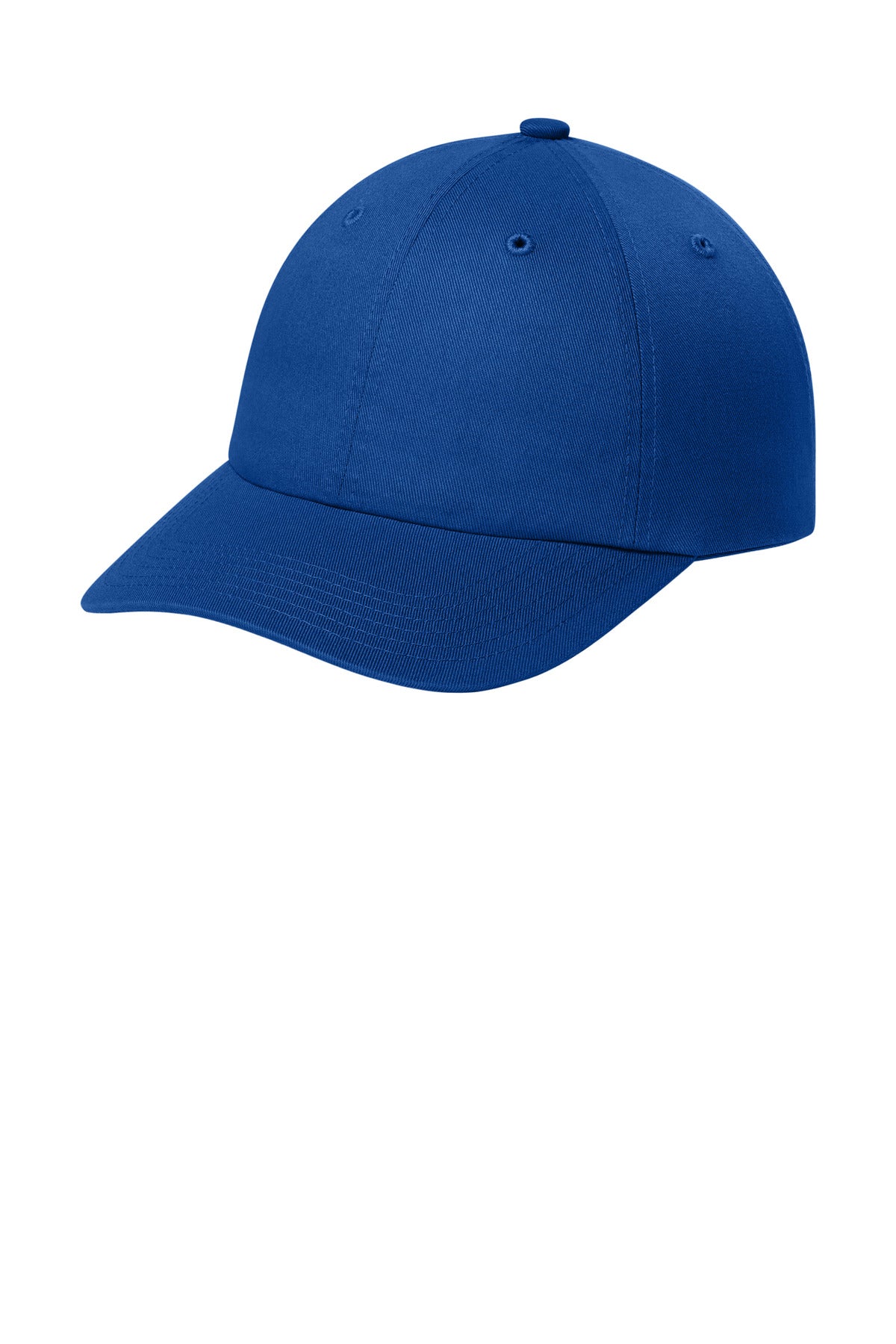 Custom True Royal Wearever Unstructured Twill Snapback Cap C992, personalized by SanCanDo Swag in Argyle, TX