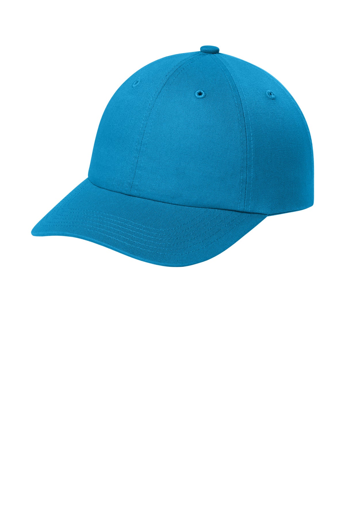 Custom Parcel Blue Wearever Unstructured Twill Snapback Cap C992, personalized by SanCanDo Swag in Argyle, TX
