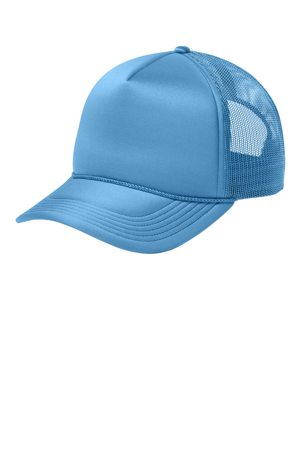 Custom Carolina Blue Foam Truck'N Cap C993, personalized by SanCanDo Swag in Argyle, TX