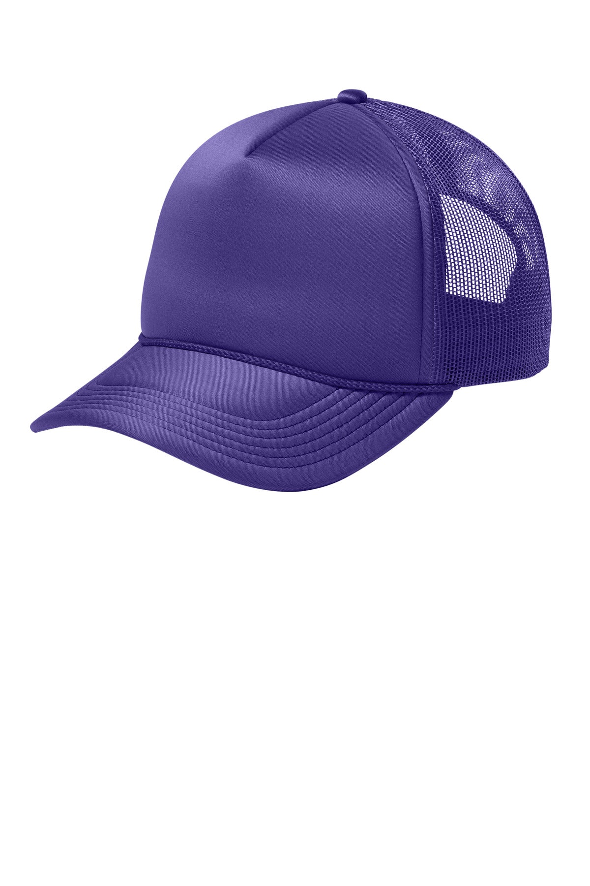 Custom Prism Purple Foam Truck'N Cap C993, personalized by SanCanDo Swag in Argyle, TX
