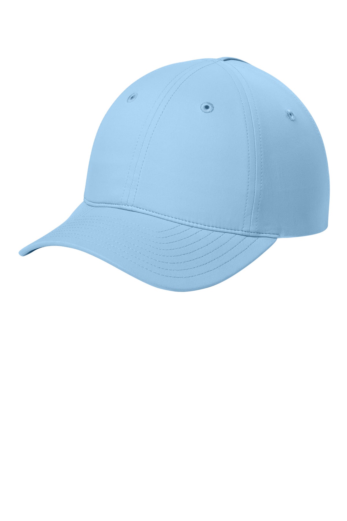Custom Light Blue All-Day Performance UPF Ponytail Cap C994, personalized by SanCanDo Swag in Argyle, TX